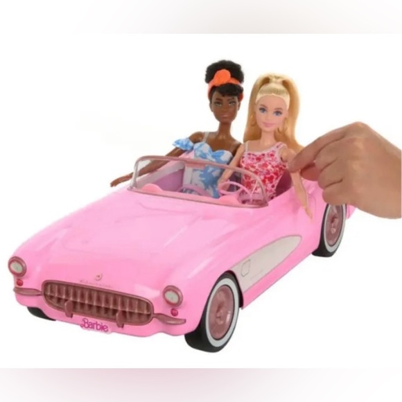 Barbie The Movie Hot Wheels RC Corvette Remote Control Toy Car New 2023 MATTEL - Picture 5 of 6